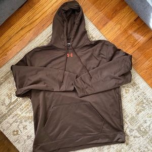 Brown Under Armour Hoodie